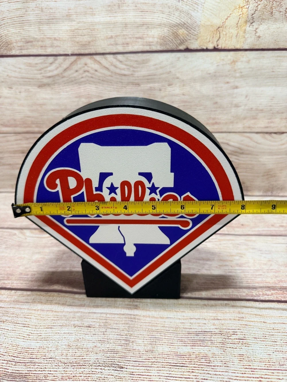 Philadelphia Phillies Custom LED Light Box Multicolor with Remote